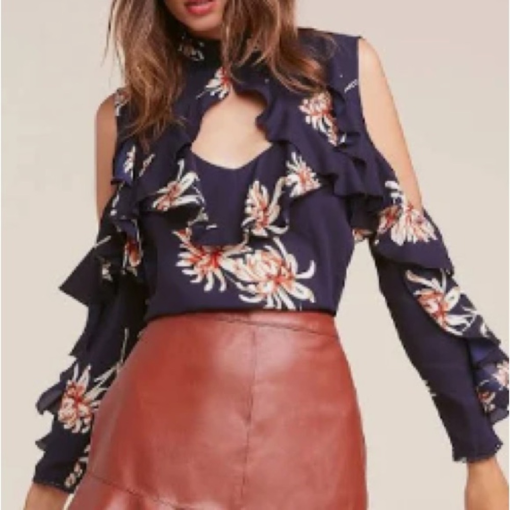 BB Dakota Vegan Leather Skirt size 2